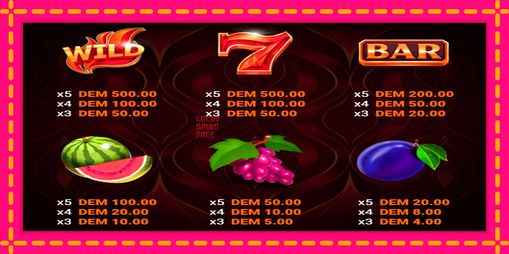 Fire Fruits Fusion - thiết bị chơi game với phần thưởng độc đáo, hình ảnh 4