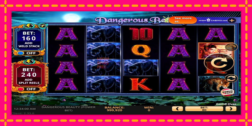 Dangerous Beauty Power Bet - thiết bị chơi game với phần thưởng độc đáo, hình ảnh 2