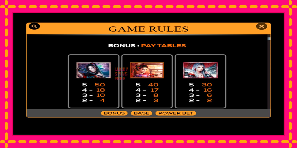 Dangerous Beauty Power Bet - thiết bị chơi game với phần thưởng độc đáo, hình ảnh 4