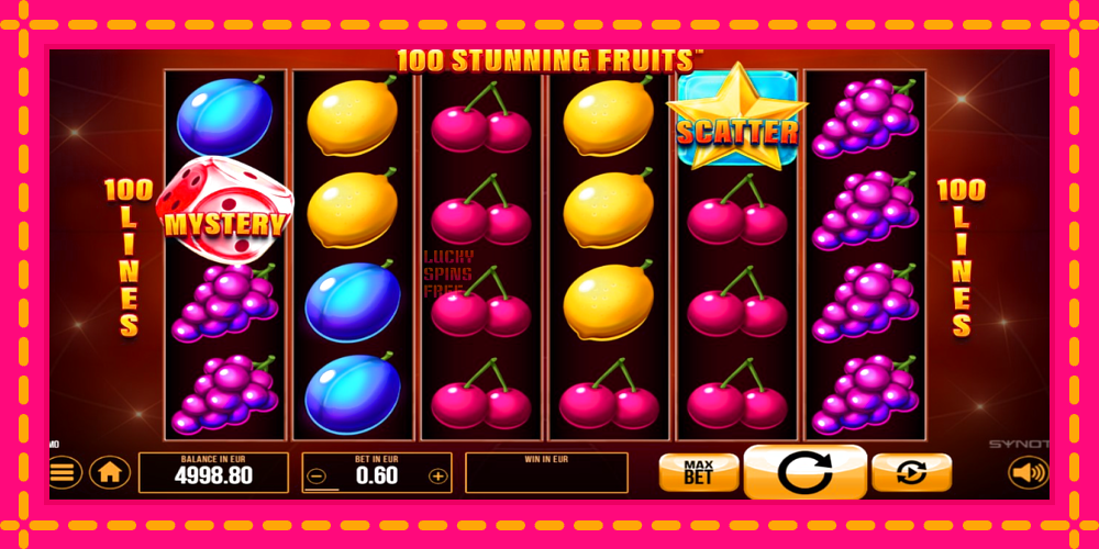 100 Stunning Fruits - thiết bị chơi game với phần thưởng độc đáo, hình ảnh 2