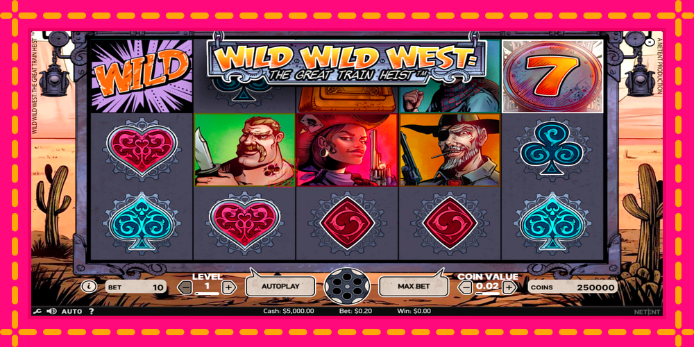 Wild Wild West - thiết bị chơi game với phần thưởng độc đáo, hình ảnh 1