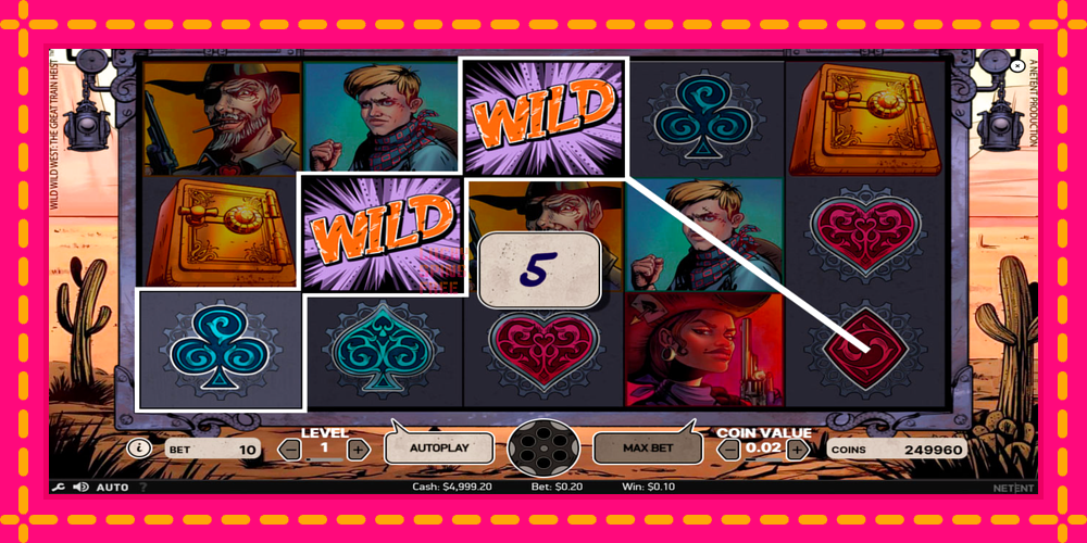 Wild Wild West - thiết bị chơi game với phần thưởng độc đáo, hình ảnh 3