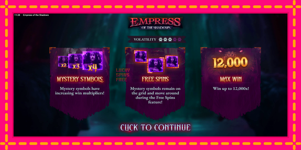 Empress of the Shadows - thiết bị chơi game với phần thưởng độc đáo, hình ảnh 1