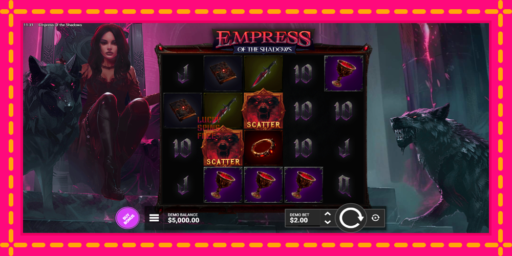 Empress of the Shadows - thiết bị chơi game với phần thưởng độc đáo, hình ảnh 2