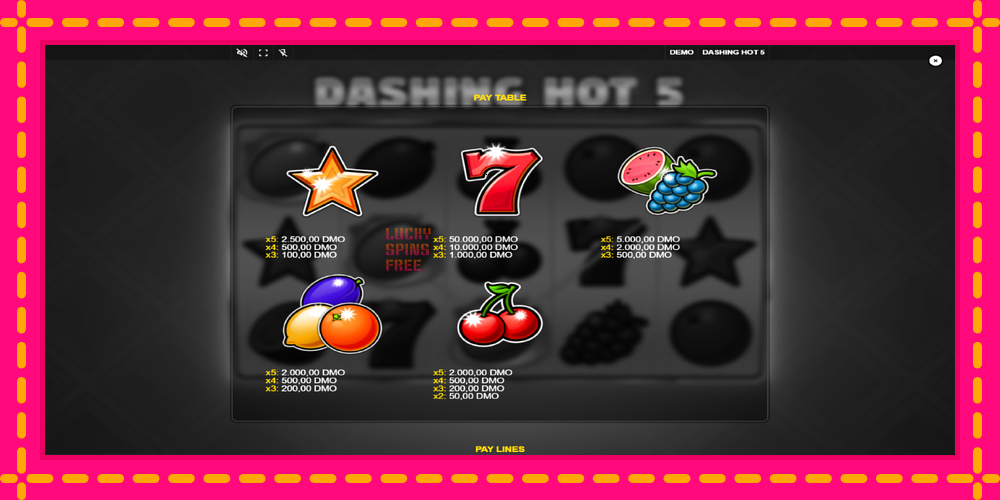 Dashing Hot 5 - thiết bị chơi game với phần thưởng độc đáo, hình ảnh 5