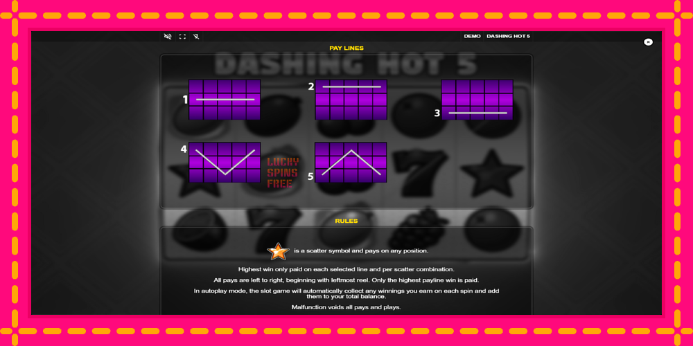 Dashing Hot 5 - thiết bị chơi game với phần thưởng độc đáo, hình ảnh 6