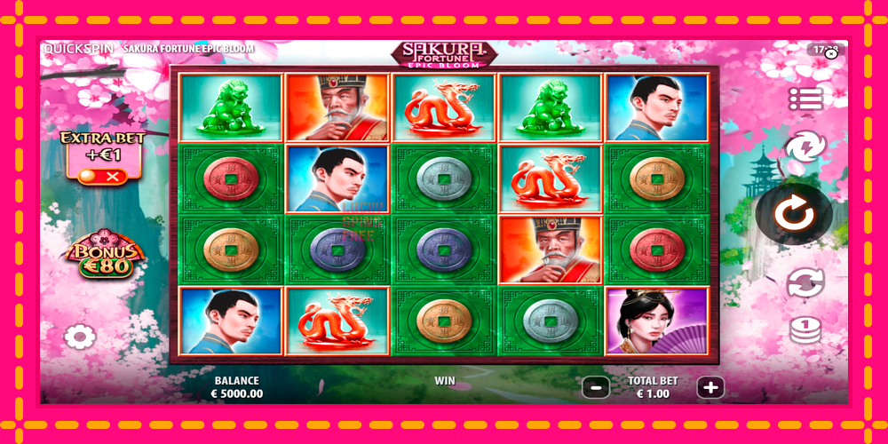 Sakura Fortune Epic Bloom - thiết bị chơi game với phần thưởng độc đáo, hình ảnh 1