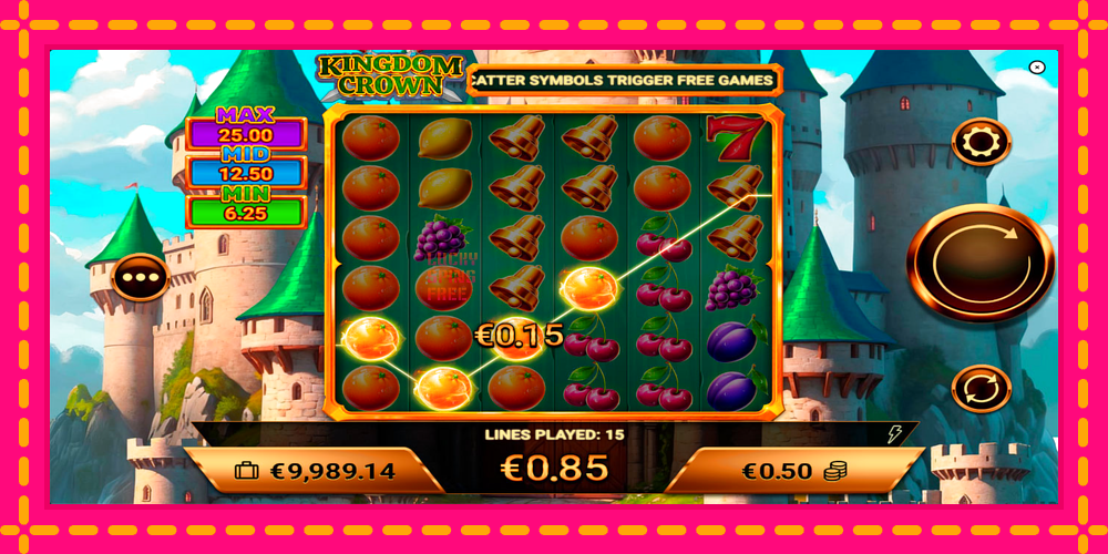 Kingdom Crown - thiết bị chơi game với phần thưởng độc đáo, hình ảnh 3