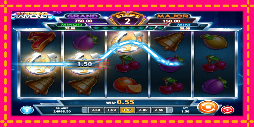 Stepping Diamonds - thiết bị chơi game với phần thưởng độc đáo, hình ảnh 2