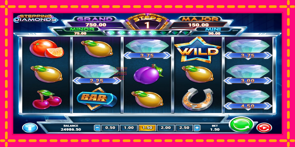 Stepping Diamonds - thiết bị chơi game với phần thưởng độc đáo, hình ảnh 4