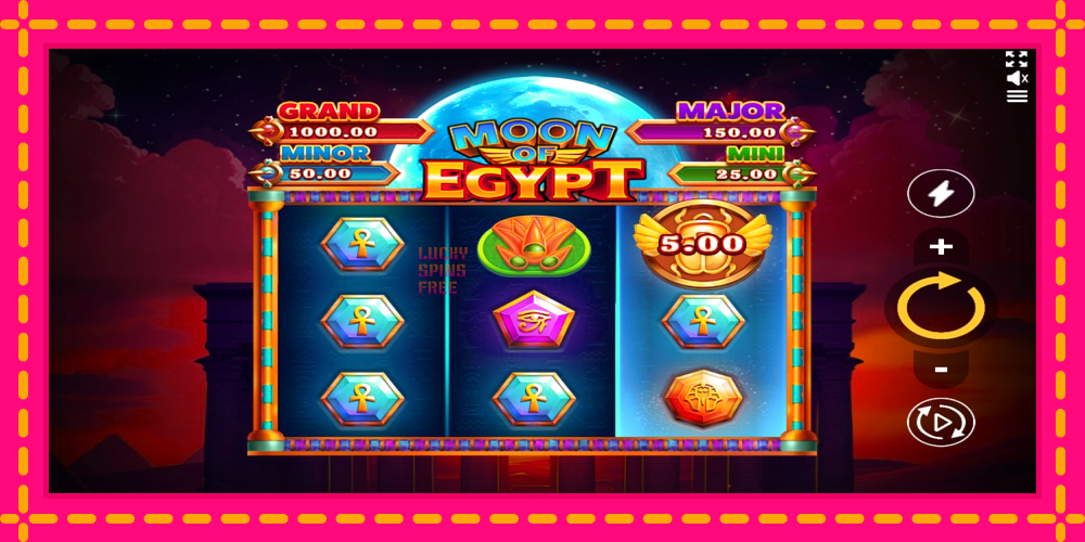 Moon of Egypt - thiết bị chơi game với phần thưởng độc đáo, hình ảnh 3