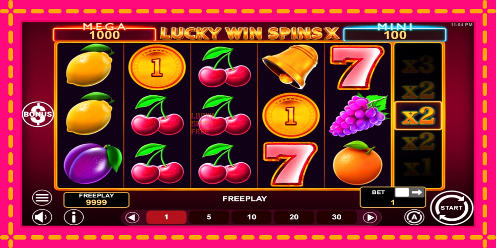 Lucky Win Spins X - thiết bị chơi game với phần thưởng độc đáo, hình ảnh 2