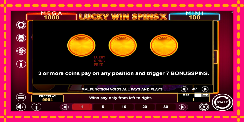 Lucky Win Spins X - thiết bị chơi game với phần thưởng độc đáo, hình ảnh 5