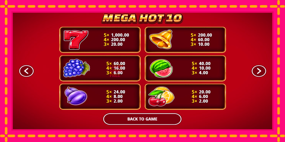 Mega Hot 10 - thiết bị chơi game với phần thưởng độc đáo, hình ảnh 4