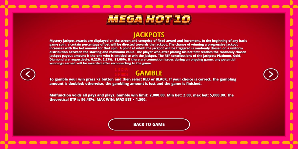 Mega Hot 10 - thiết bị chơi game với phần thưởng độc đáo, hình ảnh 5