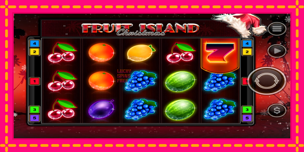 Fruit Island Christmas - thiết bị chơi game với phần thưởng độc đáo, hình ảnh 1