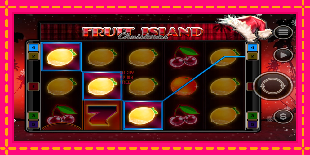 Fruit Island Christmas - thiết bị chơi game với phần thưởng độc đáo, hình ảnh 3