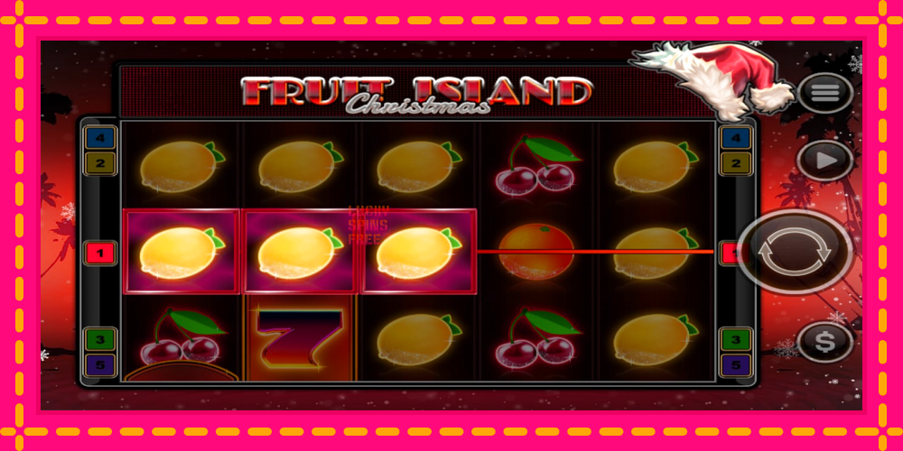 Fruit Island Christmas - thiết bị chơi game với phần thưởng độc đáo, hình ảnh 4