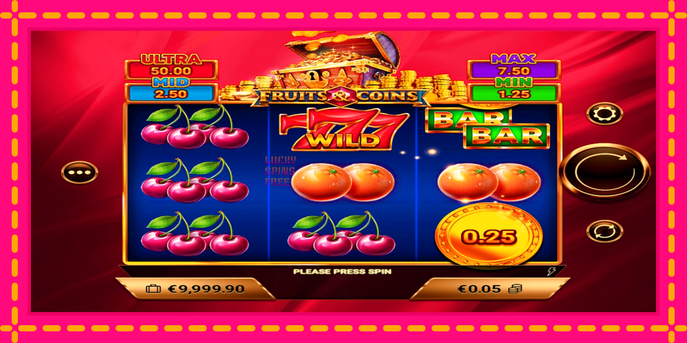 Fruits & Coins - thiết bị chơi game với phần thưởng độc đáo, hình ảnh 2