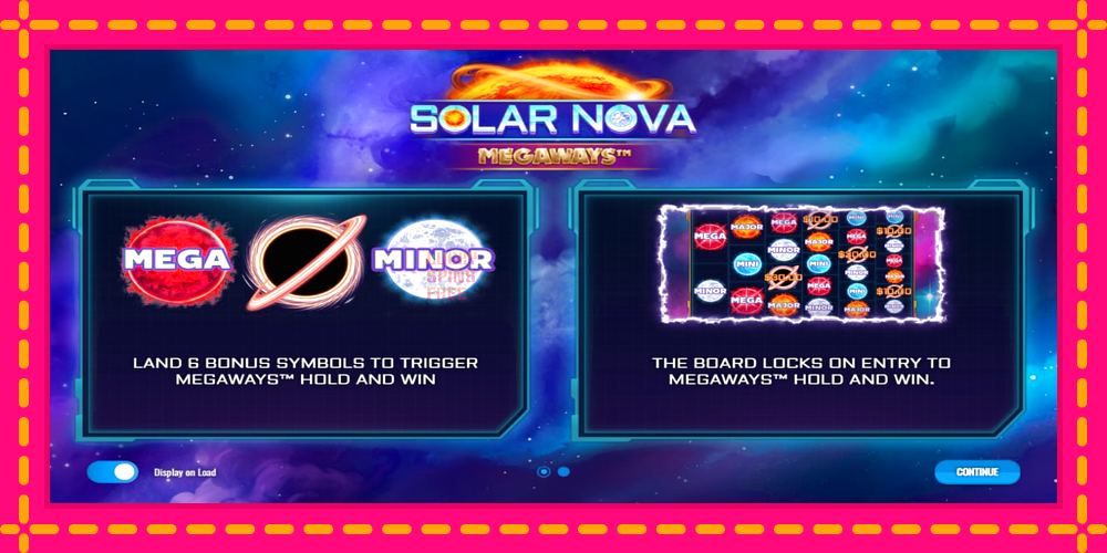 Solar Nova Megaways - thiết bị chơi game với phần thưởng độc đáo, hình ảnh 1