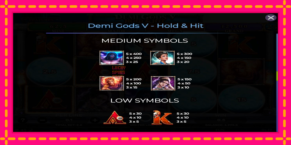 Demi Gods V Hold & Hit - thiết bị chơi game với phần thưởng độc đáo, hình ảnh 6