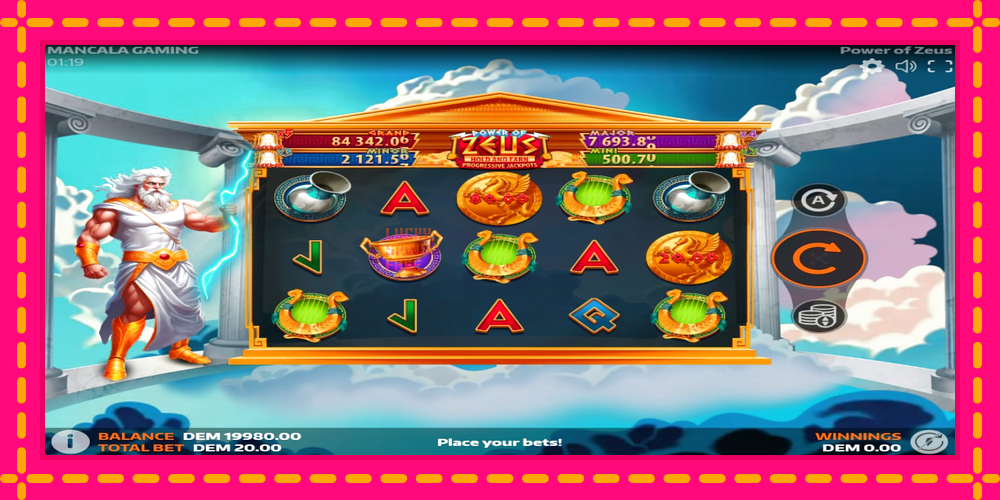 Power of Zeus - thiết bị chơi game với phần thưởng độc đáo, hình ảnh 1