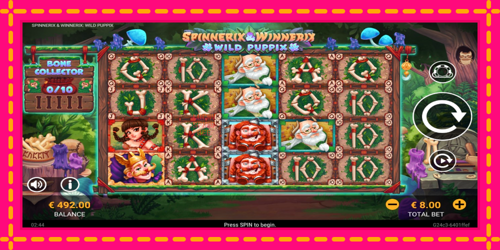 Spinnerix & Winnerix: Wild Puppix - thiết bị chơi game với phần thưởng độc đáo, hình ảnh 2