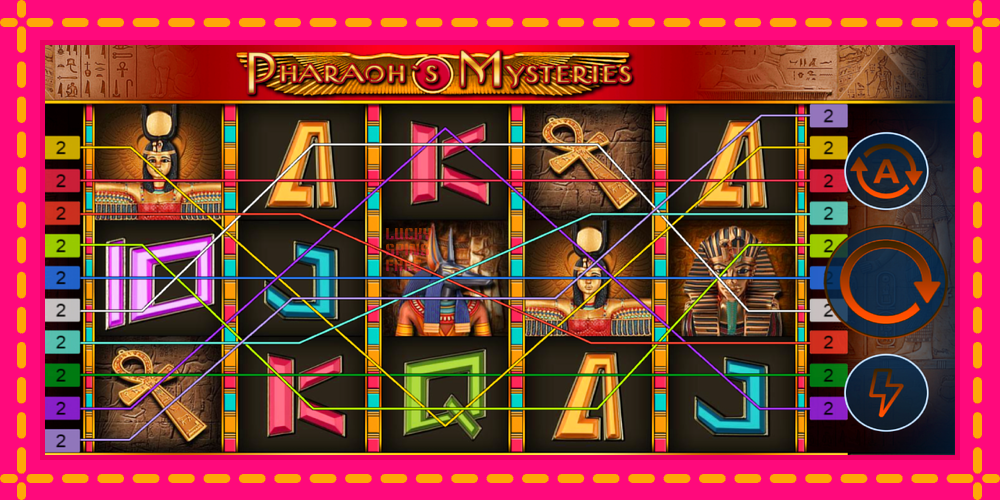 Pharaohs Mysteries - thiết bị chơi game với phần thưởng độc đáo, hình ảnh 1