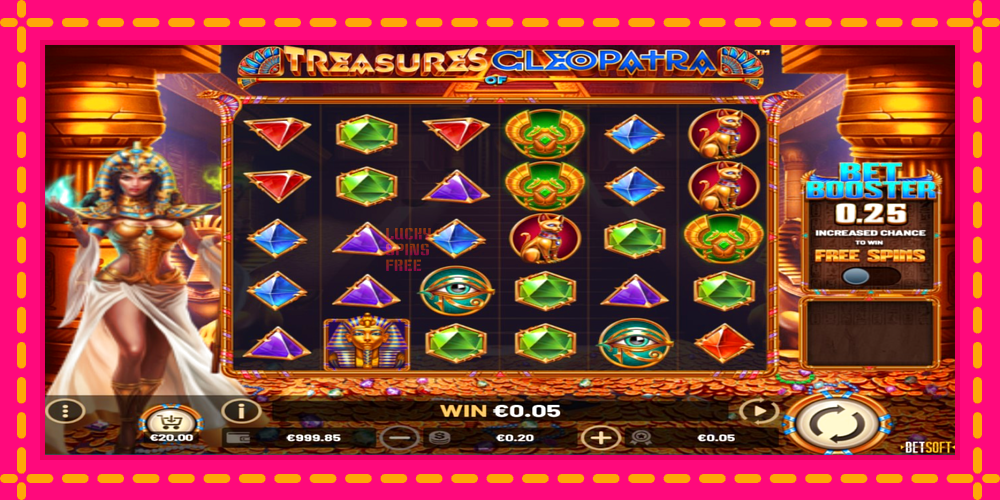 Treasures of Cleopatra - thiết bị chơi game với phần thưởng độc đáo, hình ảnh 1