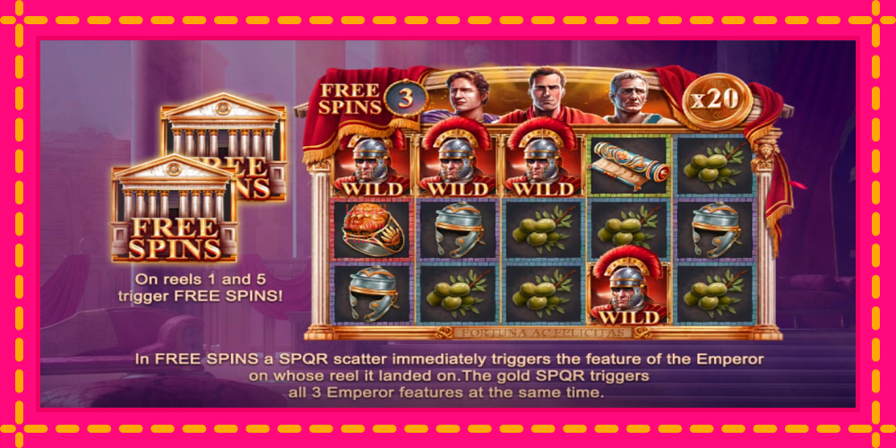 Roman Emperors - thiết bị chơi game với phần thưởng độc đáo, hình ảnh 6