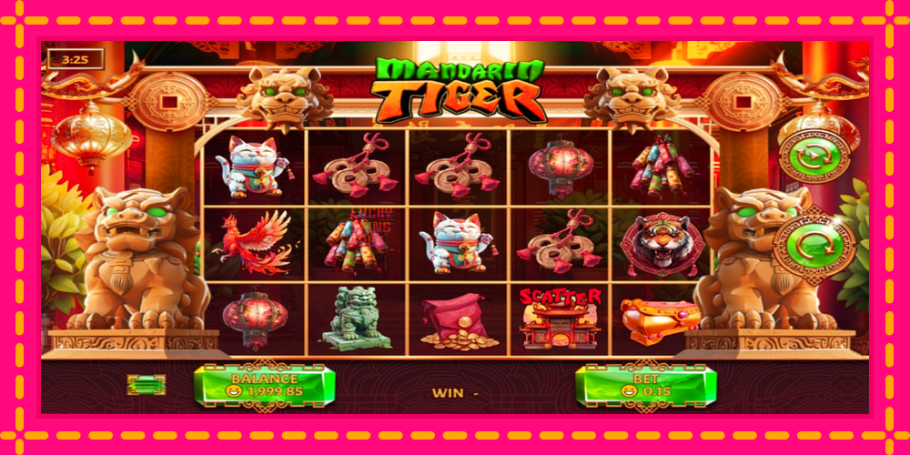 Mandarin Tiger - thiết bị chơi game với phần thưởng độc đáo, hình ảnh 2