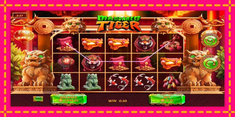 Mandarin Tiger - thiết bị chơi game với phần thưởng độc đáo, hình ảnh 3