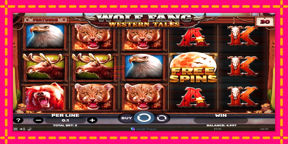 Wolf Fang - Western Tales - thiết bị chơi game với phần thưởng độc đáo, hình ảnh 2