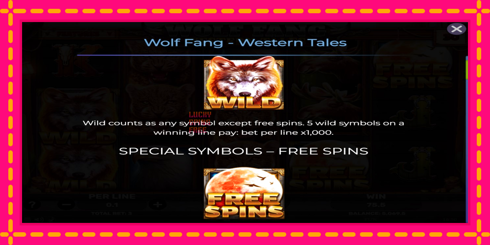 Wolf Fang - Western Tales - thiết bị chơi game với phần thưởng độc đáo, hình ảnh 4