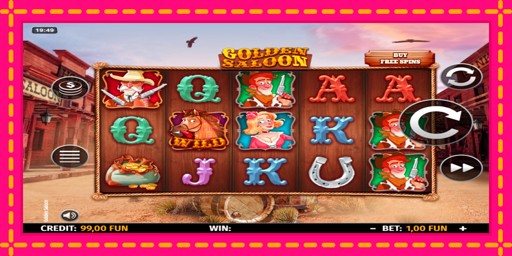 Golden Saloon - thiết bị chơi game với phần thưởng độc đáo, hình ảnh 2