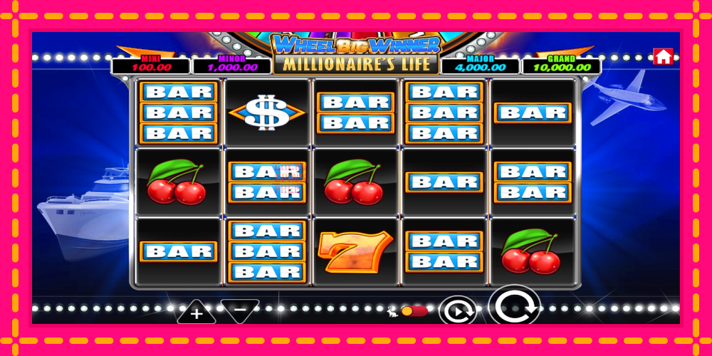 Wheel Big Winner Millionaires Life - thiết bị chơi game với phần thưởng độc đáo, hình ảnh 1