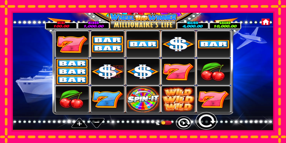 Wheel Big Winner Millionaires Life - thiết bị chơi game với phần thưởng độc đáo, hình ảnh 2