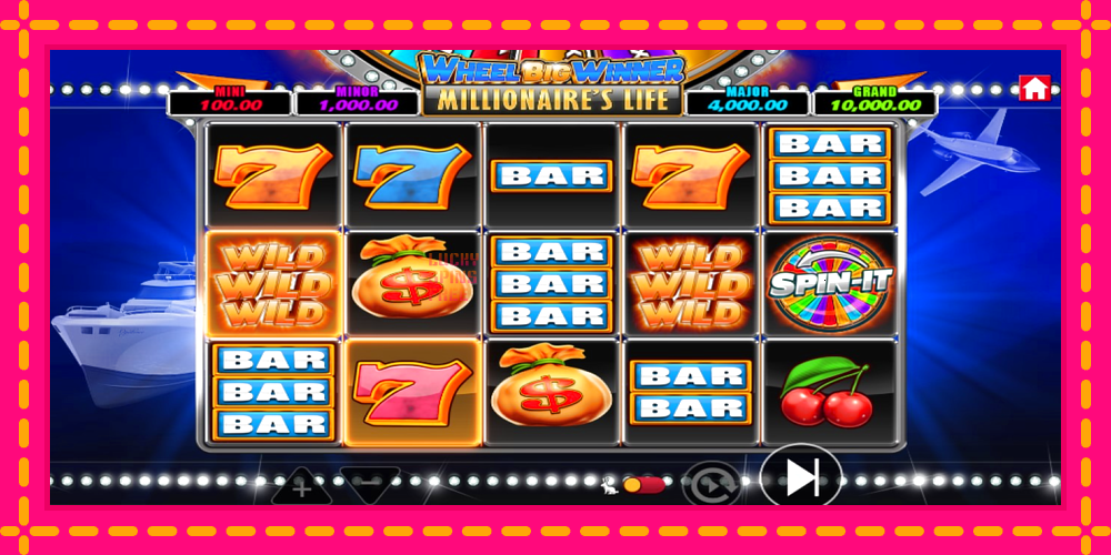 Wheel Big Winner Millionaires Life - thiết bị chơi game với phần thưởng độc đáo, hình ảnh 5