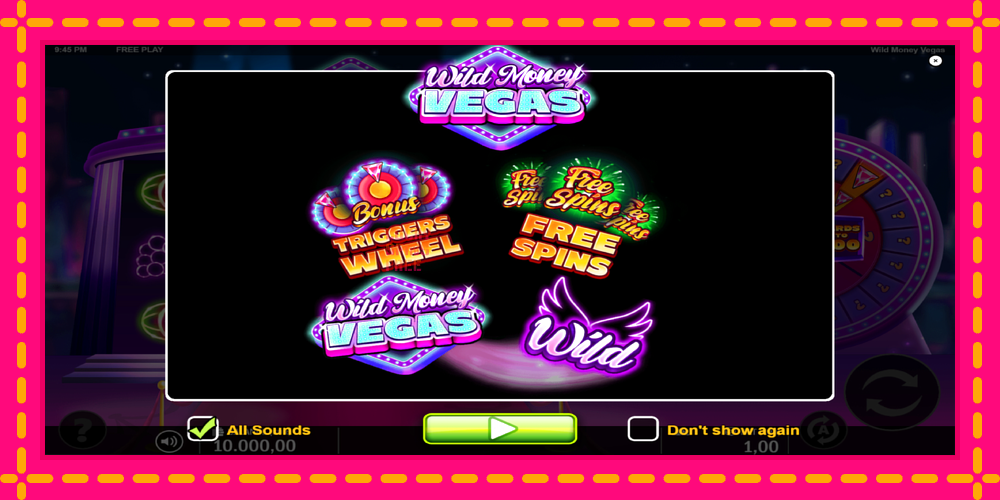 Wild Money Vegas - thiết bị chơi game với phần thưởng độc đáo, hình ảnh 1