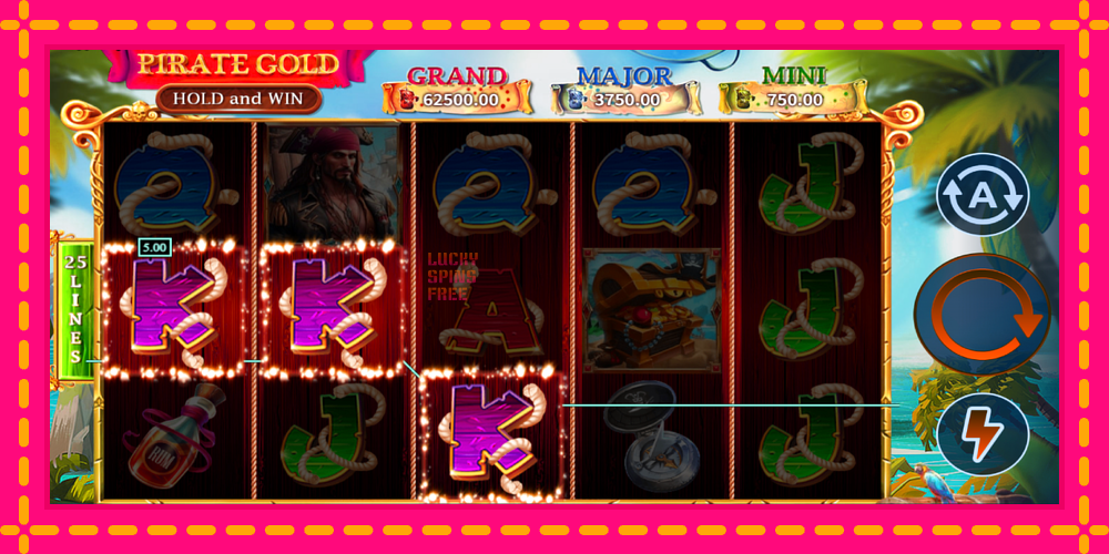 Pirate Gold Hold and Win - thiết bị chơi game với phần thưởng độc đáo, hình ảnh 4