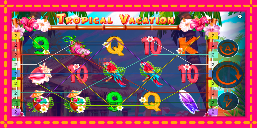 Tropical Vacation - thiết bị chơi game với phần thưởng độc đáo, hình ảnh 1