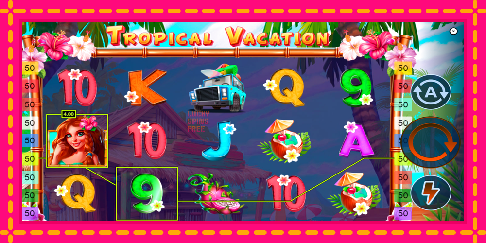 Tropical Vacation - thiết bị chơi game với phần thưởng độc đáo, hình ảnh 2