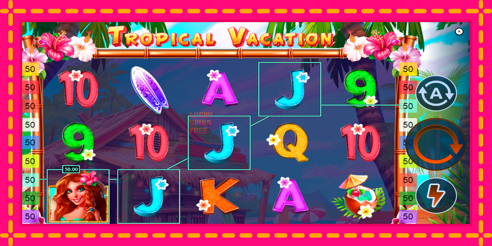 Tropical Vacation - thiết bị chơi game với phần thưởng độc đáo, hình ảnh 3