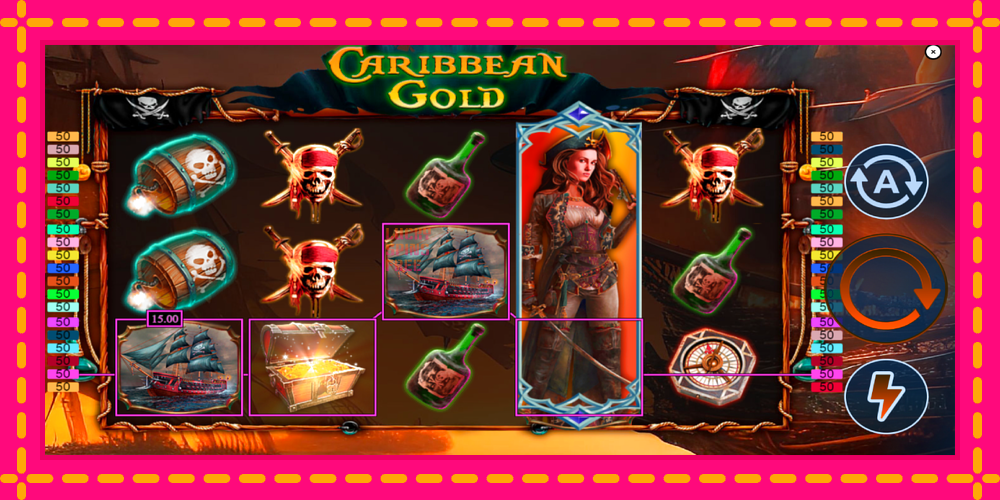 Caribbean Gold - thiết bị chơi game với phần thưởng độc đáo, hình ảnh 2