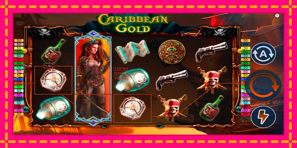 Caribbean Gold - thiết bị chơi game với phần thưởng độc đáo, hình ảnh 4