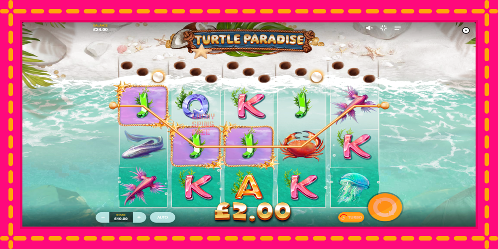 Turtle Paradise - thiết bị chơi game với phần thưởng độc đáo, hình ảnh 4