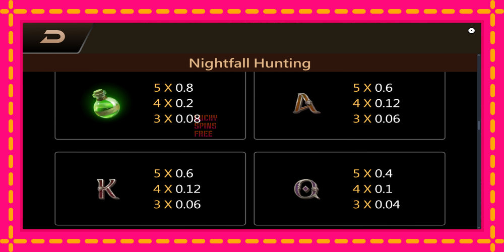 Nightfall Hunting - thiết bị chơi game với phần thưởng độc đáo, hình ảnh 6