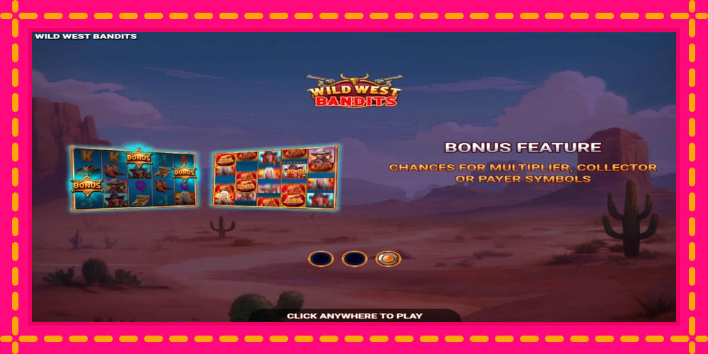 Wild West Bandits - thiết bị chơi game với phần thưởng độc đáo, hình ảnh 1