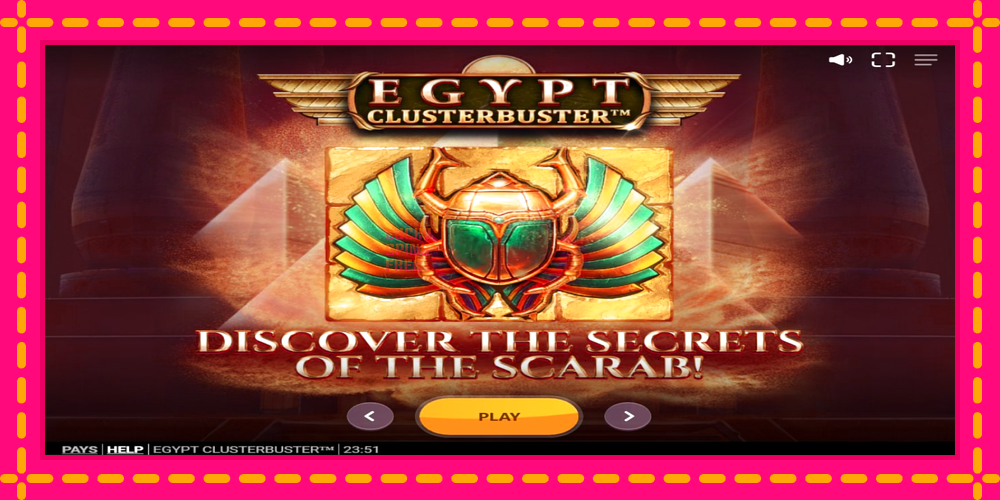 Egypt Clusterbuster - thiết bị chơi game với phần thưởng độc đáo, hình ảnh 1