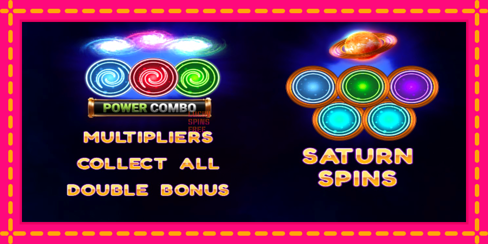 Saturn Spins Power Combo - thiết bị chơi game với phần thưởng độc đáo, hình ảnh 4